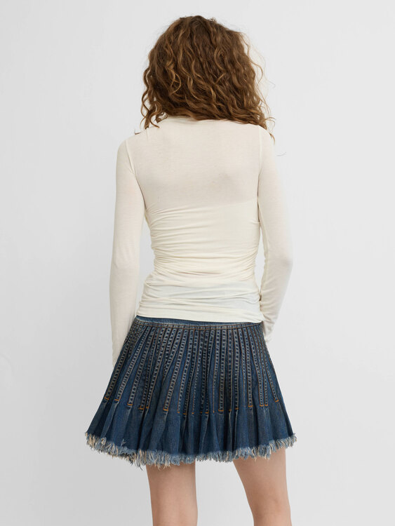 Plein Sud Draped Blouse 