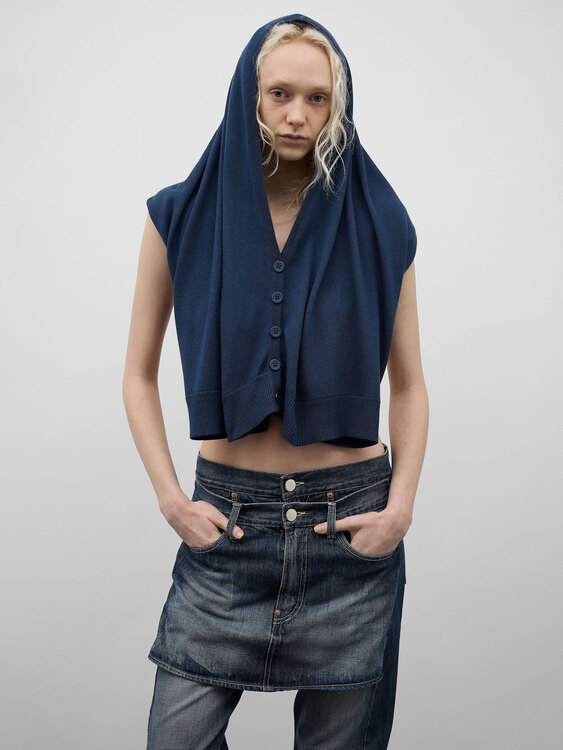 Killah Navy Knitted Snood 