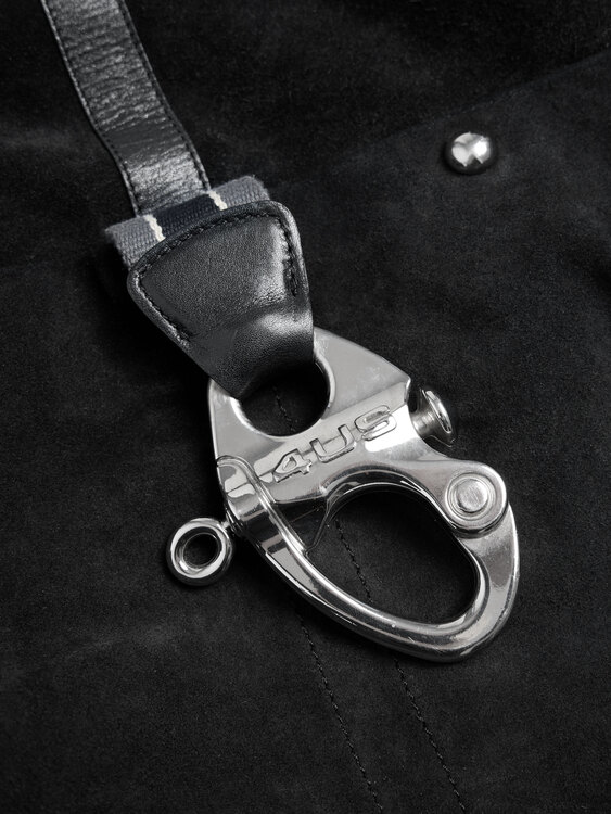 4US Suede Shoulder Bag 