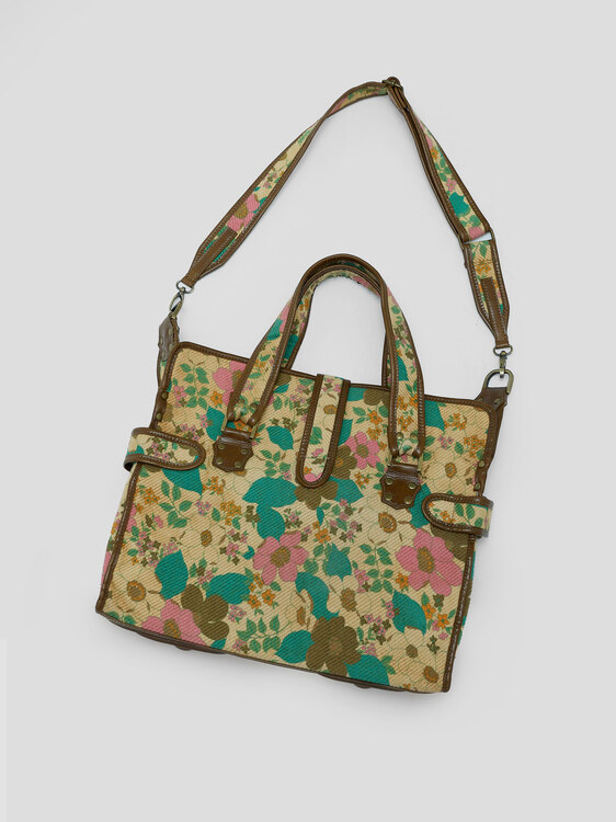 Martine Sitbon Floral Print Bag 