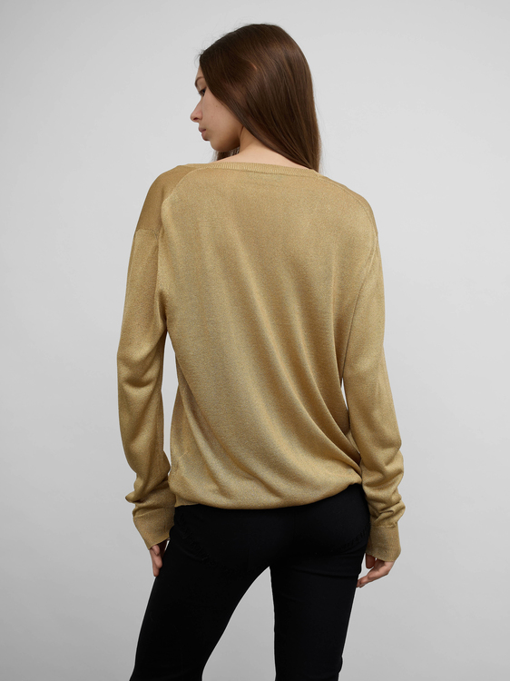 Alexander McQueen Lurex Cardigan 