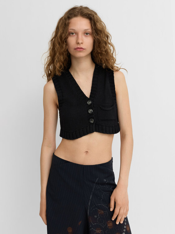 Cop Copine Cropped Vest 