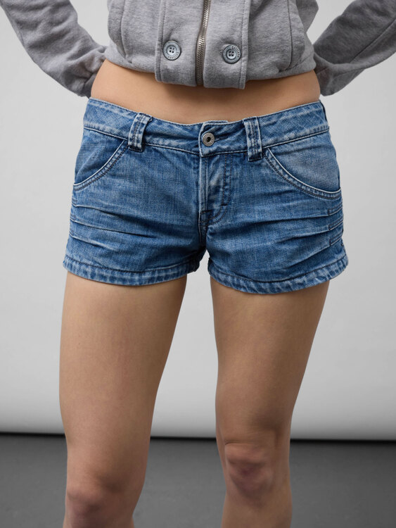 E-Play Denim Mini Shorts 