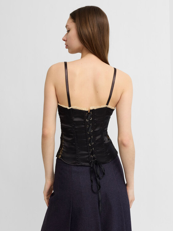 Morgan De Toi Lace Bustier 