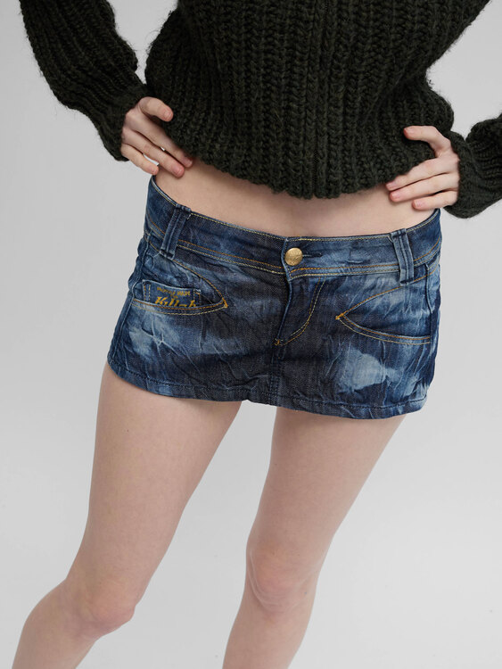 Killah Denim Mini Skort 