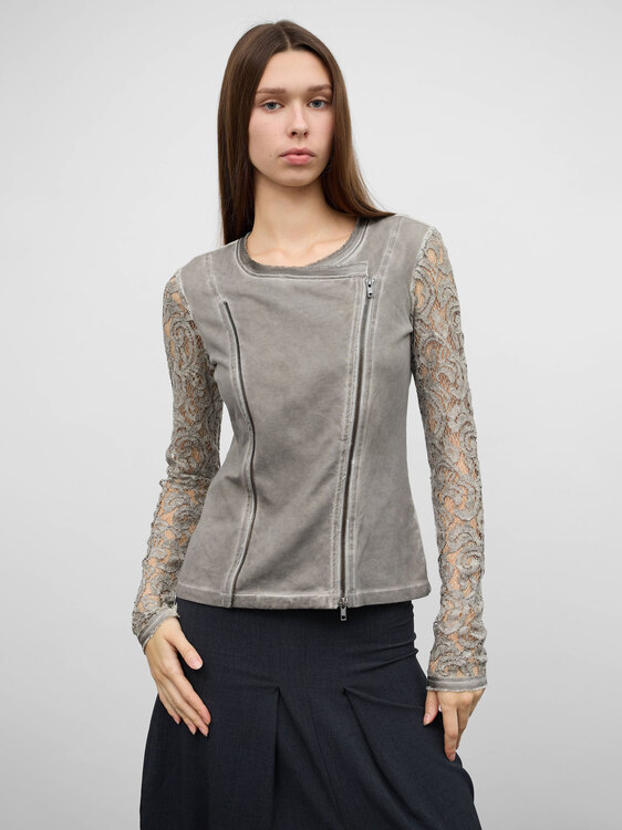 Cotton & Lace Cardigan 