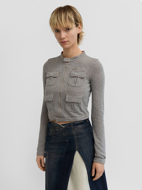 Dsquared2 Zip-Up Cardigan 