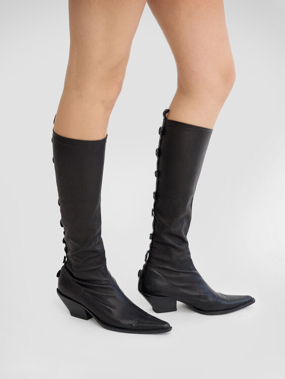 Plein Sud Leather Boots 