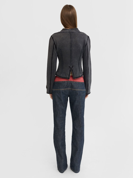Cop Copine Inside-Out Cardigan 