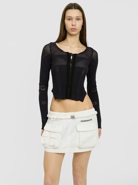 Gaultier Cargo Mini Skirt 