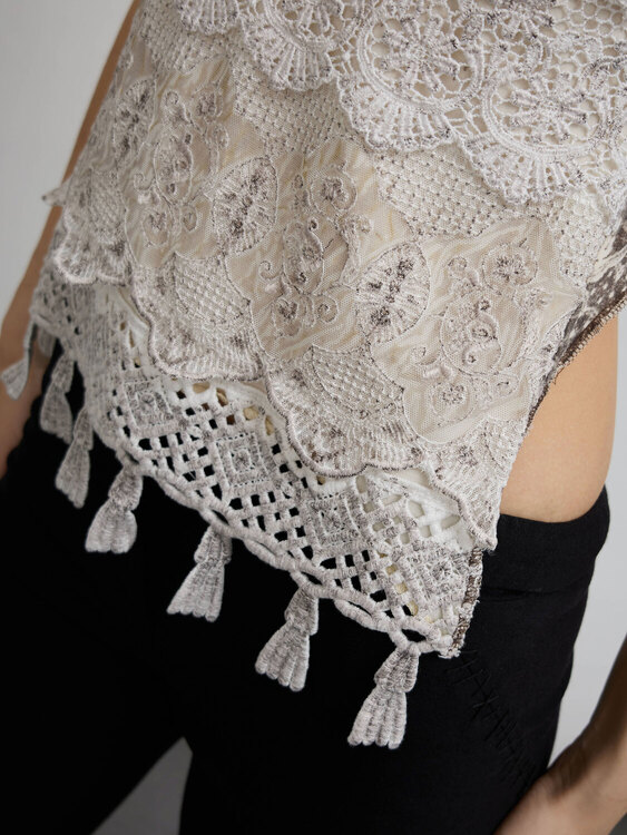E-Play Floral Lace Top 