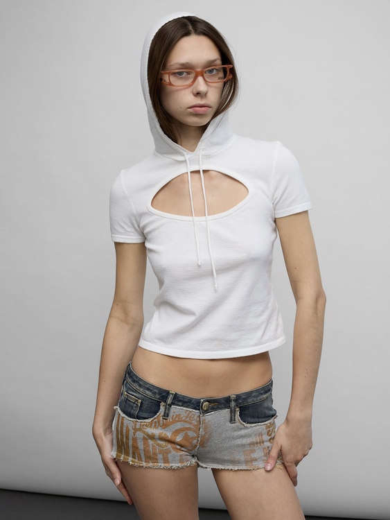 Amaya Arzuaga Hooded Top 