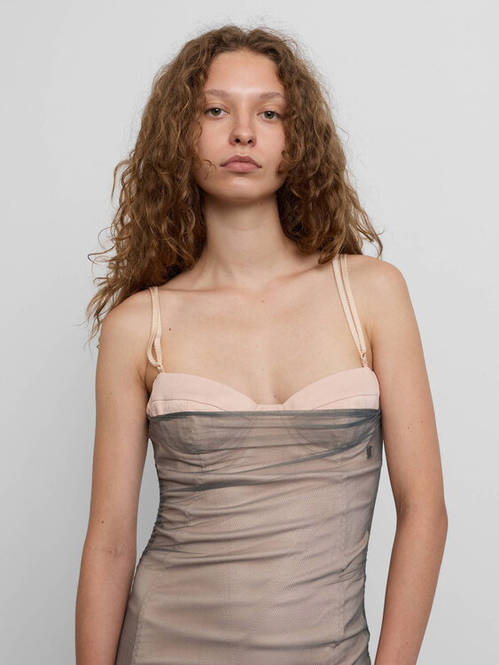 Galliano Bustier Dress 