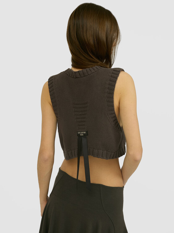 Cop Copine Cropped Vest 