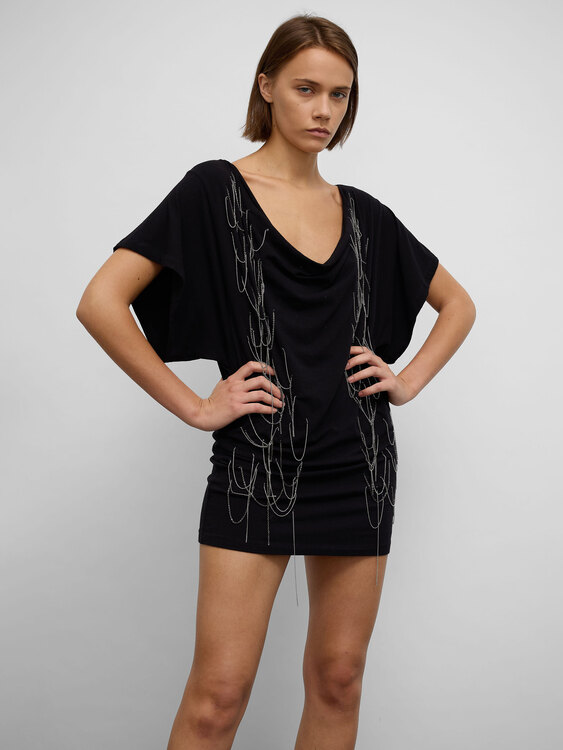 Galliano T-shirt Mini Dress 