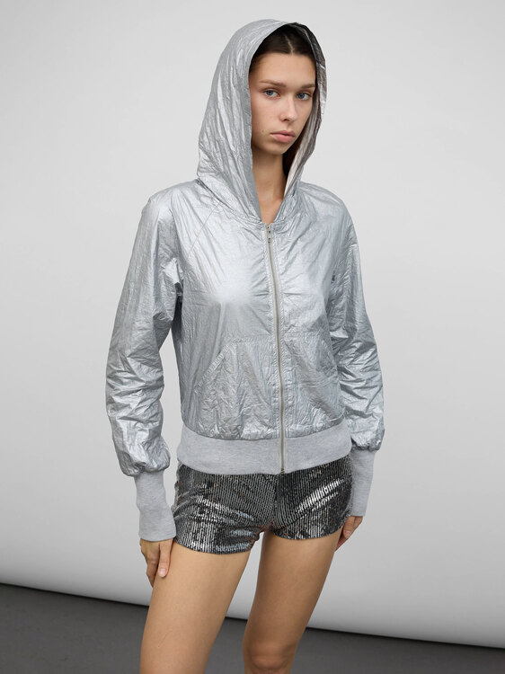 Stefanel Tyvek Zip Up Jacket 