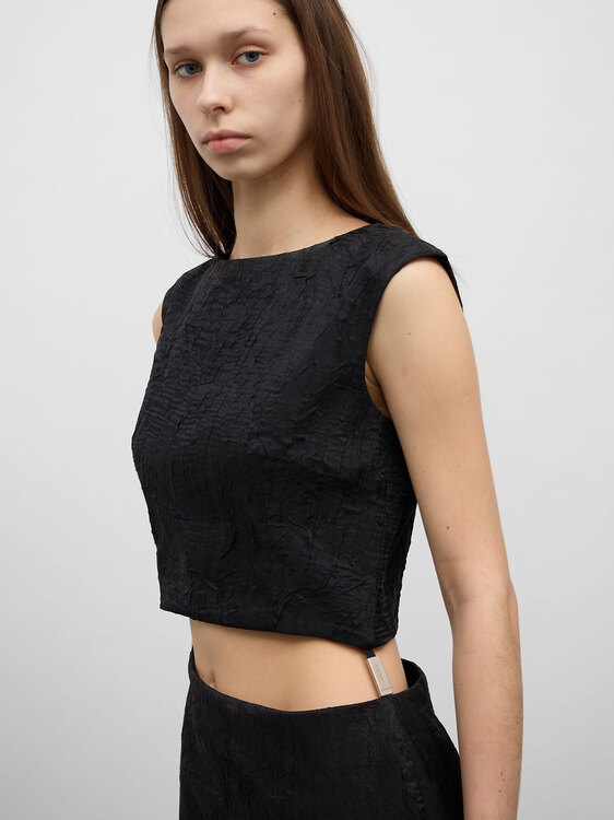 Extē Crinkle Mini Dress 