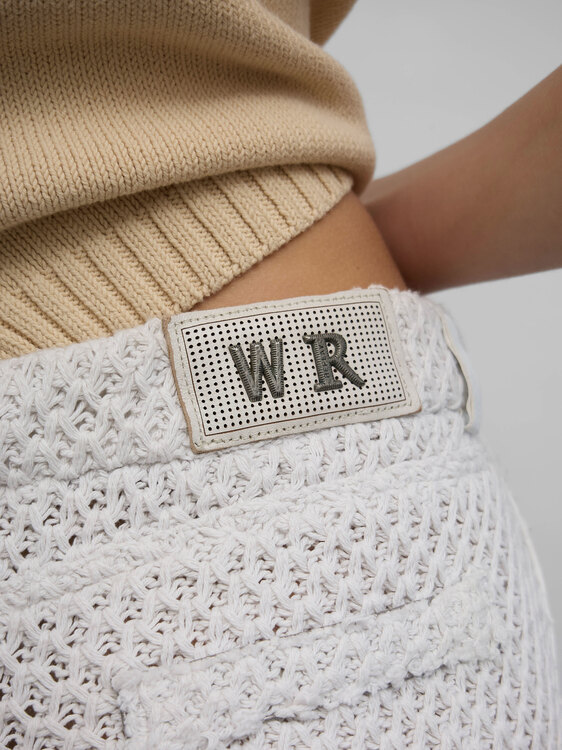 We Are Replay Knit Mini Shorts 