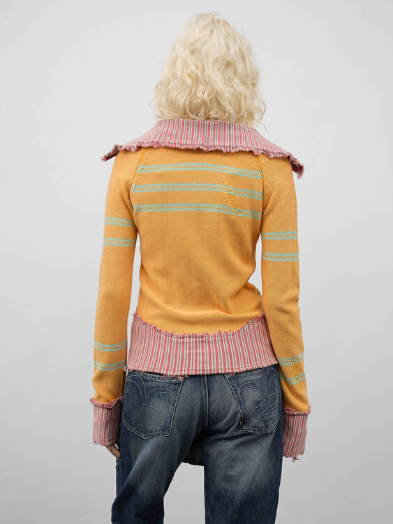 Diesel Knitted Zip-Up Cardigan 