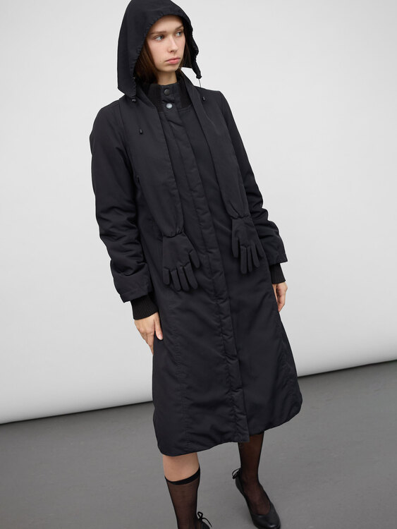 Cop Copine Black Coat 