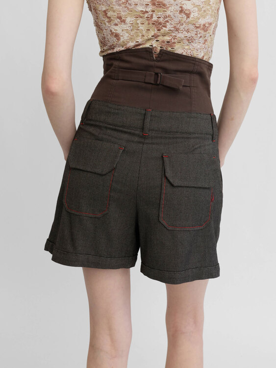 Cop Copine Corset Shorts 