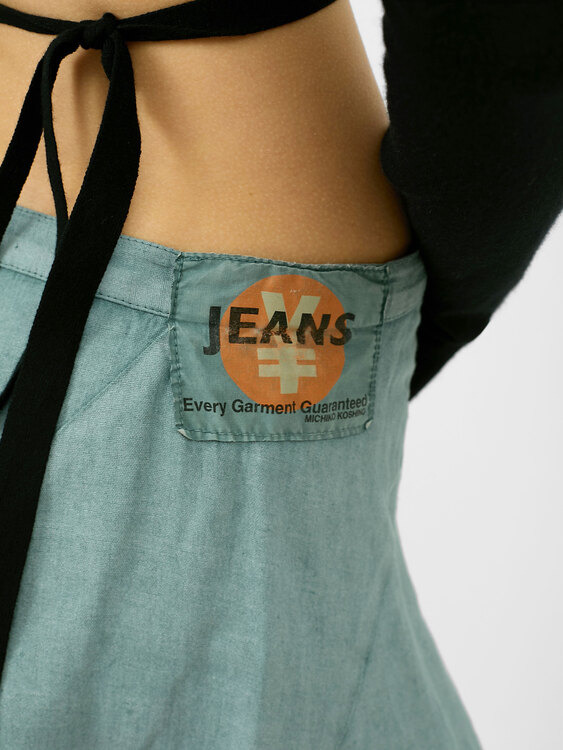 Michiko Koshino Linen Skirt 