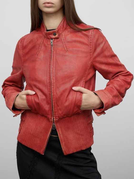 Iceberg Leather Jacket 