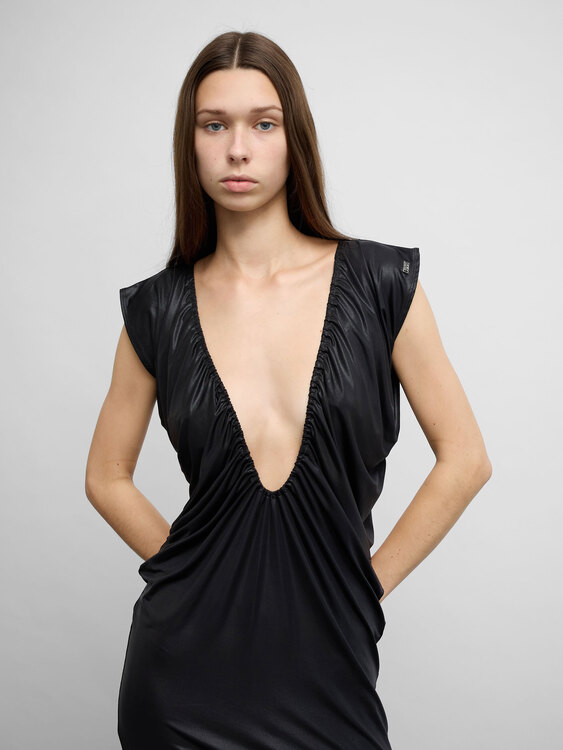Miss Sixty Gathered Mini Dress 