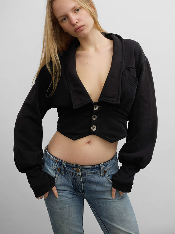 Diesel Cropped Cardigan 