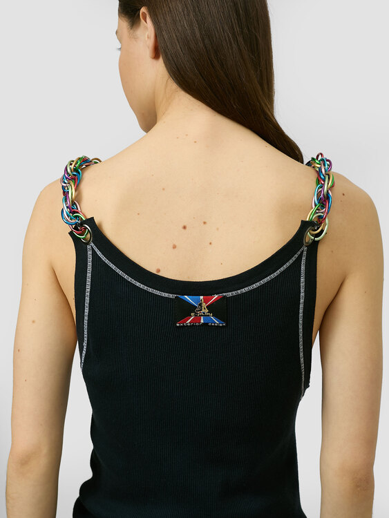 E-Play Metallic Chain Top 