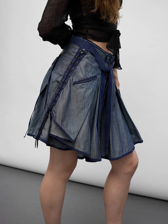 Girbaud Pleated Skirt 