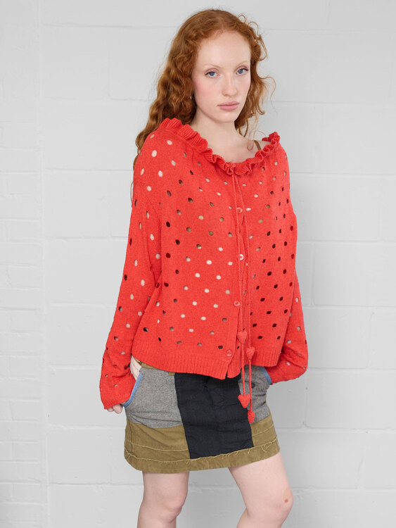 Tsumori Chisato Knitted Cardigan 
