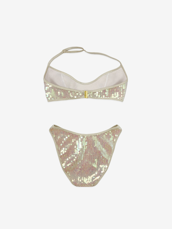 Plein Sud Sequined Bikini 