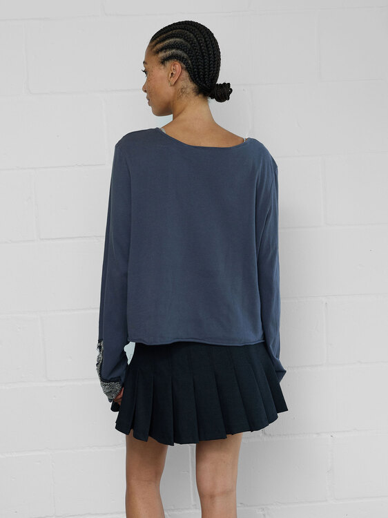 Ann-Sofie Back Cutout Top 