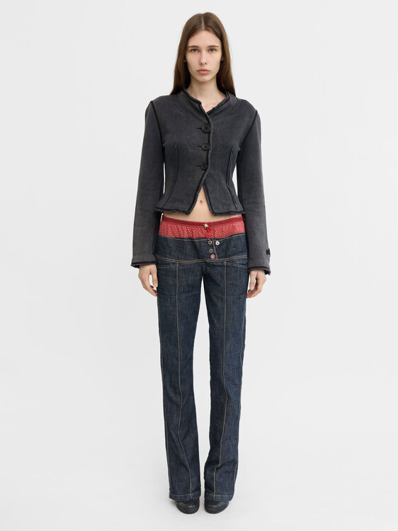 Cop Copine Inside-Out Cardigan 