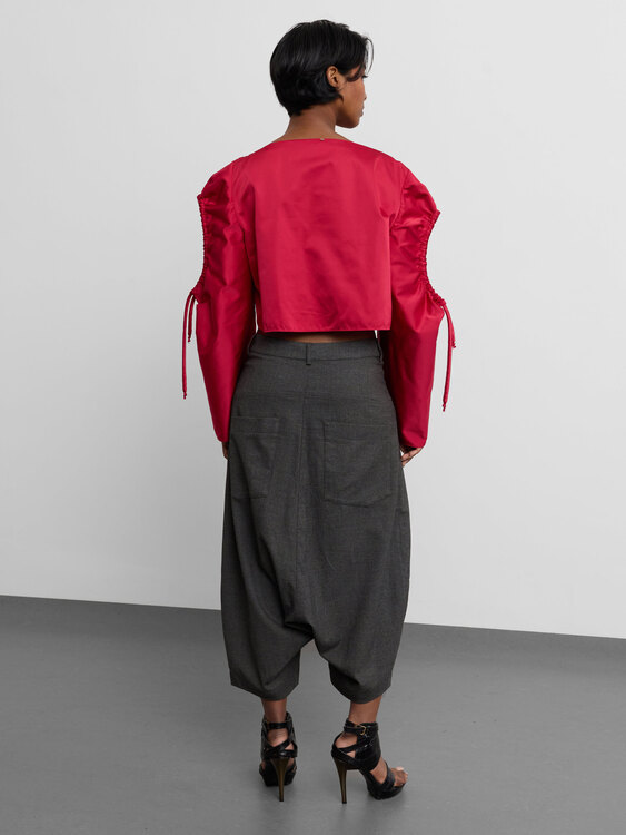 Cop Copine Fold Details Trousers 