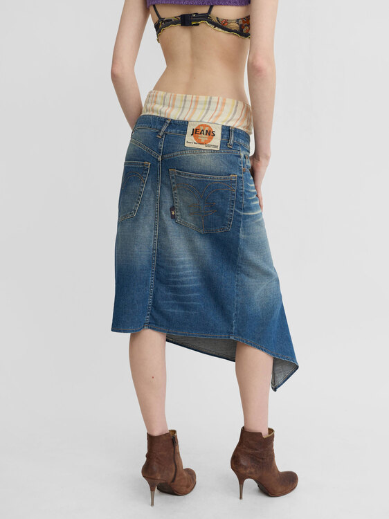 Michiko Koshino Double Waist Skirt 