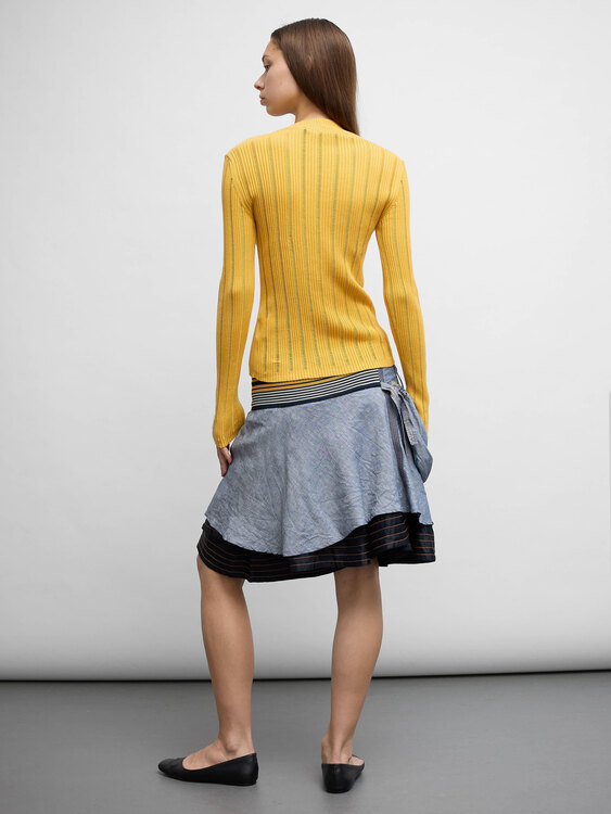 Light Denim Skirt 