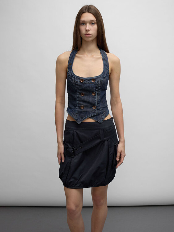 Cop Copine Bubble Mini Skirt 