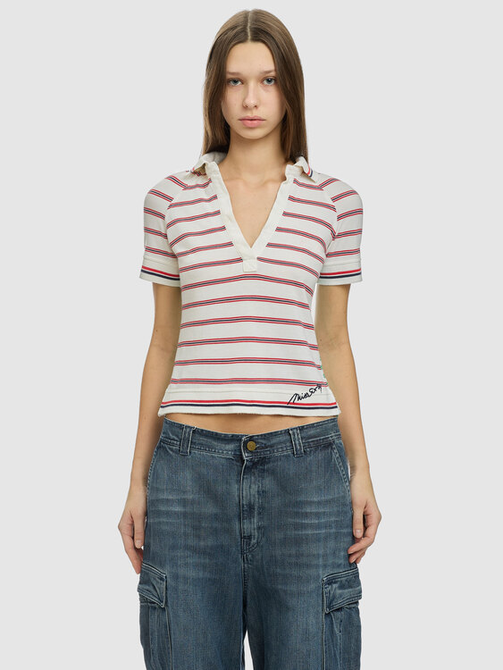 Miss Sixty Backless Polo Shirt 