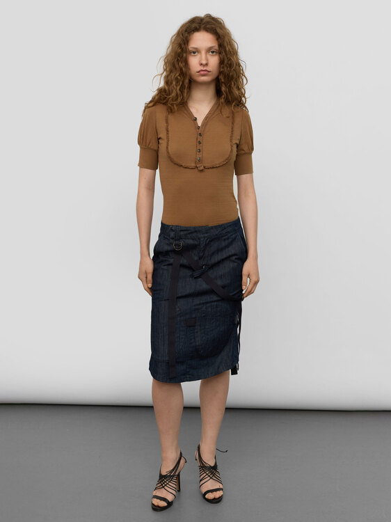 Dsquared2 Short-Sleeve Blouse 