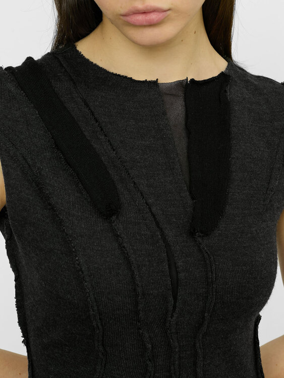 Deconstructed Knit Top 
