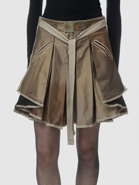 Girbaud Satin Skirt 
