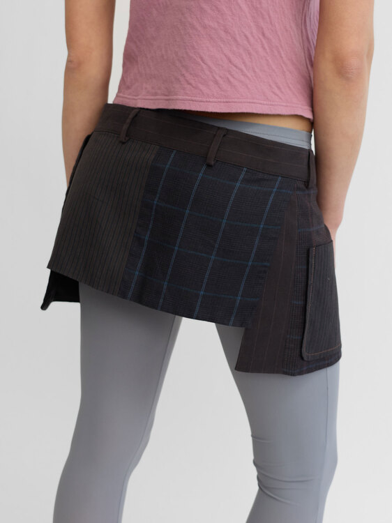 Deconstructed Suit Style Belt 