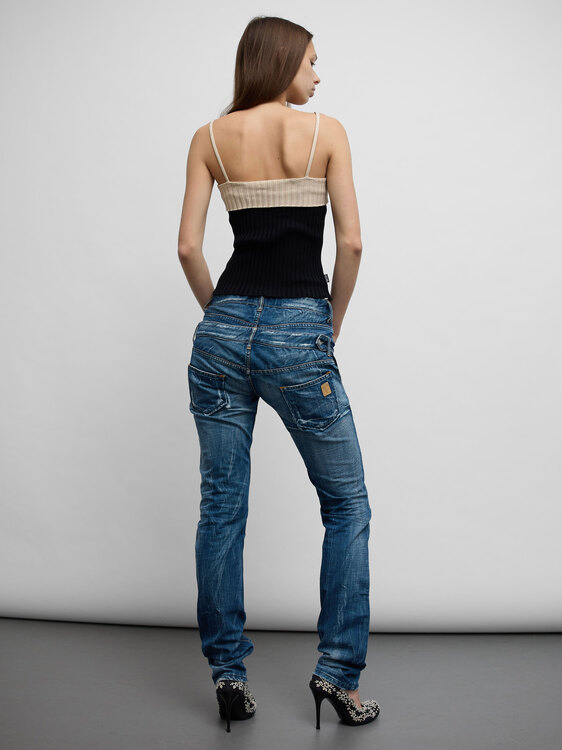 Michiko Koshino Double Waistband Jeans 