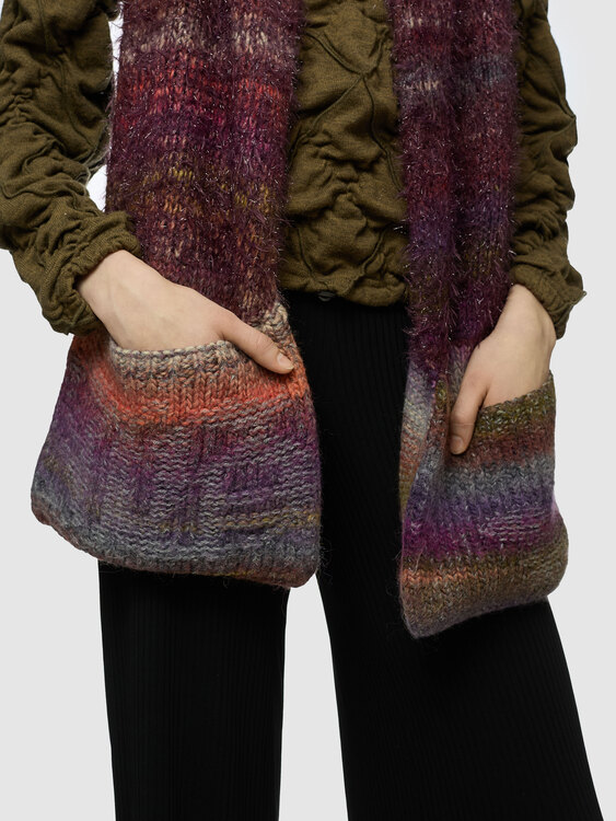 Galliano Fuzzy Scarf 