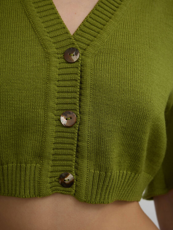 Aquagirl Cropped Cardigan 