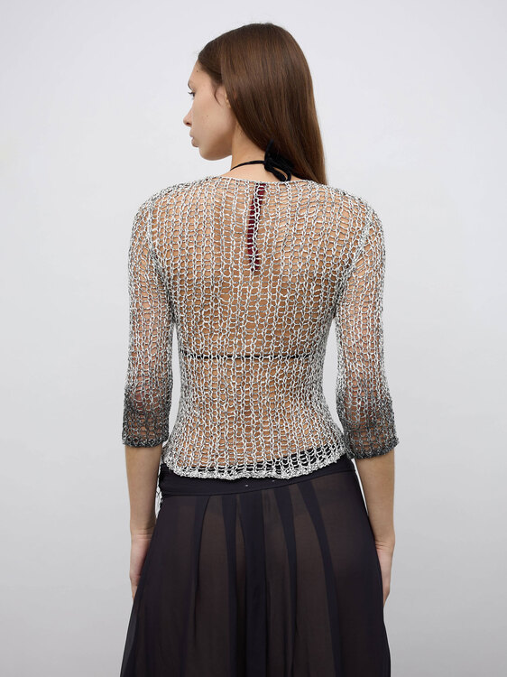 Gazebo Open Knit Cardigan 