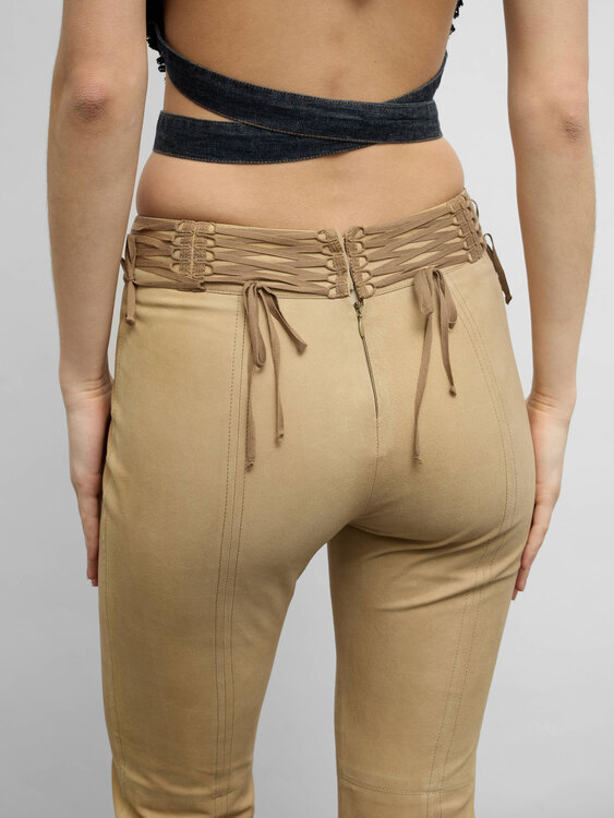 Plein Sud Suede Trousers 