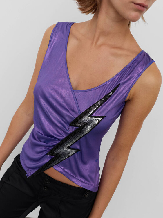 Miss Sixty Lightning Bolt Top 